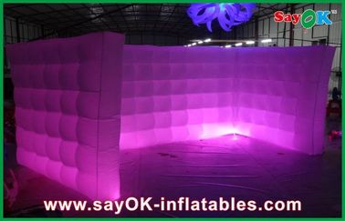 LED allumant le mur gonflable de tente campante pour la publicité/cérémonie gonflables en vente