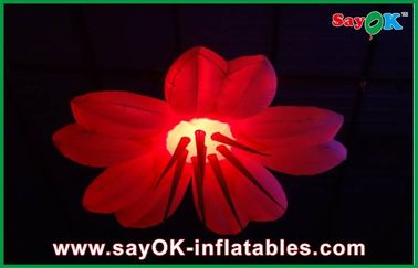 Biens gonflables de forme de fleur de décoration d'éclairage de diamètre de la partie 2m