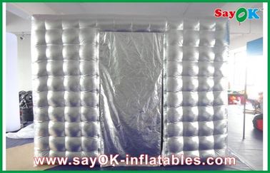 Tente de Photo-prise mobile de photo de cabine d'Oxford de tissu de ruban de cabine gonflable de location gonflable de photo