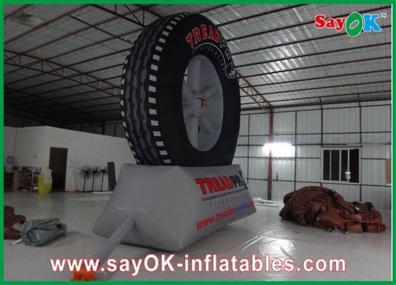 Dactylographiez à forme les produits gonflables faits sur commande avec l'impression de logo pour la publicité