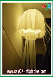 Décoration gonflable d'éclairage de noce/événements, méduse gonflable du tissu 190T en nylon