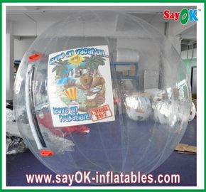 Jeux gonflables TPU de yard/jeux gonflables sports de PVC, boule de marche de l'eau de parc aquatique