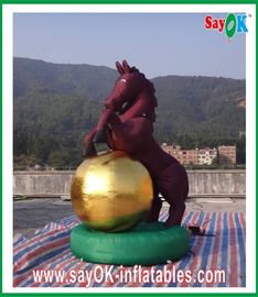 Balons de personnage gonflables Événements Cheval gonflables Tissu oxford / PVC Hauteur 3m - 8m SGS