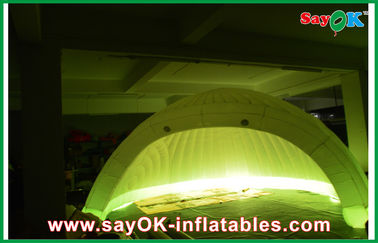 La tente gonflable d'air de boîte de nuit de camping de haute qualité de tente a mené l'éclairage avec le tissu RoHS de 210D Oxford
