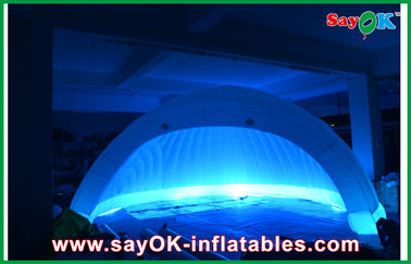 La tente gonflable d'air de boîte de nuit de camping de haute qualité de tente a mené l'éclairage avec le tissu RoHS de 210D Oxford