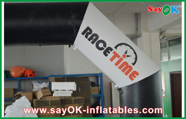 Voûte gonflable de la voûte 6M X 3M Inflatable Start Line de course pour le tissu d'Oxford de campagne publicitaire/PVC