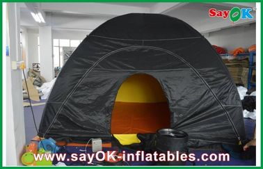 Noir gonflable durable de tente campante de tente d'air d'Outwell en dehors d'intérieur jaune adapté aux besoins du client
