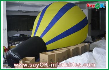 Impression de logo Parachute gonflable Tissu d'Oxford pour campagne publicitaire Articles gonflables