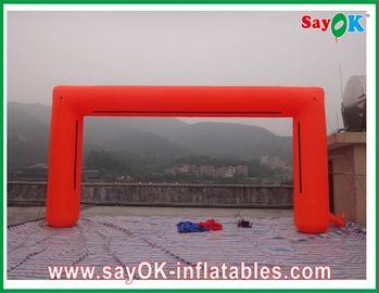 Voûte gonflable de PVC de cadre de voûte de ballon/tissu d'Oxford, Logo Inflatable Square Finishing Arch