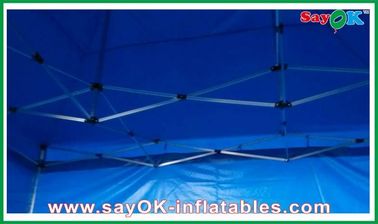 Auvent 3 x 4.5m de tente extérieure d'auvent en aluminium/de fer cadres de belvédère de rechange avec 3 parois latérales