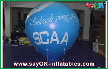 hélium gonflable de ballon de PVC de 0.18mm adapté aux besoins du client pour l'événement extérieur