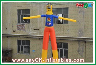 Danseur gonflable Wind-Resistant Height d'air d'air d'homme de tissu en nylon gonflable de Déchirure-arrêt 2M - 8M