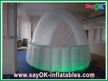 Barre d'affichage de boîte de nuit avec le PVC gonflable de ventilateur de certificat d'UL de barre de la publicité de lumière de LED L4 X W4 X H3.5m