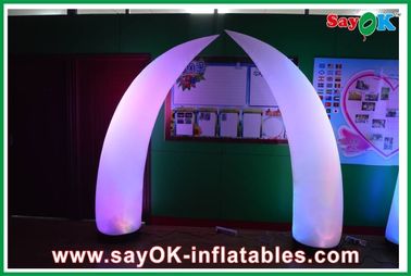décoration gonflable d'éclairage du tissu 190T en nylon, ivoire gonflable d'intérieur fait sur commande