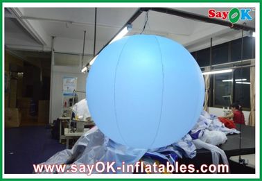 Décoration gonflable d'éclairage de partie colorée, boule légère gonflable du diamètre 2m