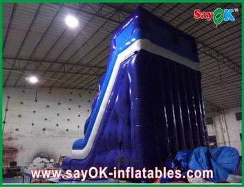 0.55mm PVC gonflable glissière à eau L6 X W3 X H5m imperméable à l'eau 3 couches gonflable glissière pour piscine