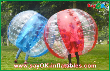 Grande boule gonflable de bulle, boule de butoir gonflable de jeux de sport de 1.5m