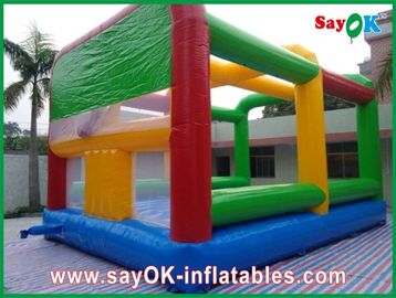 Château gonflable multicolore maison de saut à grande échelle maison de saut pour terrain de jeu