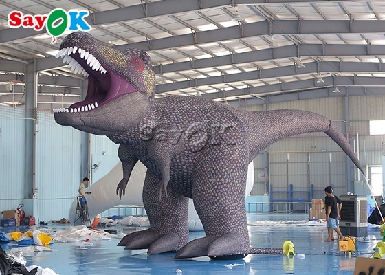 Mascotte gonflable géante T-Rex gonflable Tyrannosaurus personnages de dessins animés pour les fêtes d'anniversaire