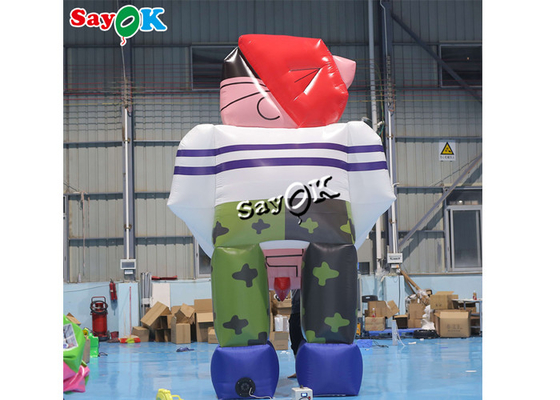 décoration extérieure de For Indoor And de modèle gonflable de mascotte de géant de 4.5m