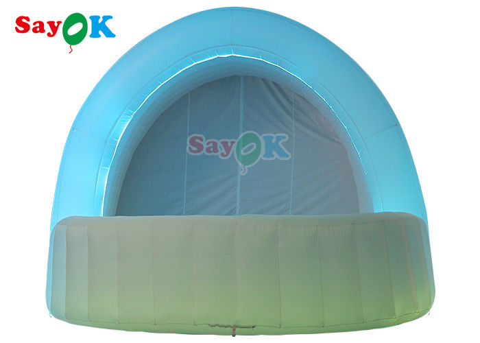 Logo adapté aux besoins du client par 3.5x3.5x3m gonflable de tente de barre de tissu d'Oxford