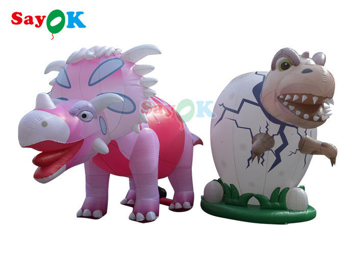 Personnages publicitaires gonflables 4m Dinosaure géant gonflables Pour la décoration festive Résistance au vent