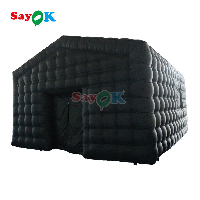 Éclairage portable LED Disco Tente de club de nuit mobile gonflable Cube Tente de fête gonflable Club de nuit à louer