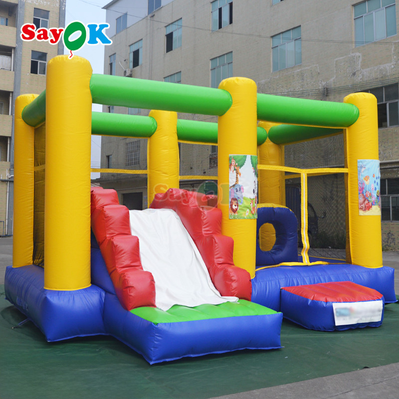Sayok Commercial Bounce House Inflatables Château gonflable gonflable extérieur Pour les fêtes