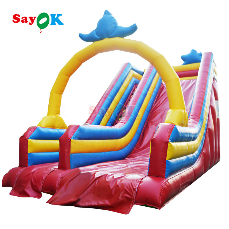 Nouveaux modèles glissière gonflable pirate glissière gonflable maison gonflable bouncer glissière sèche pour enfants