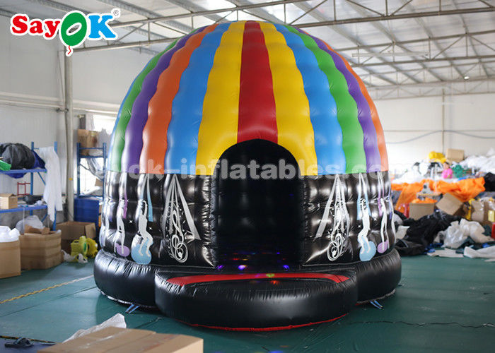 Aller à l' extérieur Tente pneumatique résistante au feu Commercial Tente pneumatique gonflable Disco Dome Bouncy Jumper House