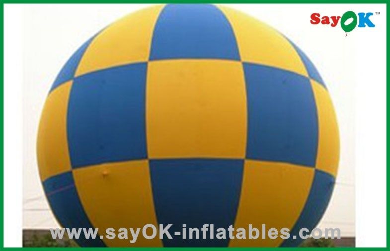 Ballon grand gonflable commercial coloré pour la publicité d'événement