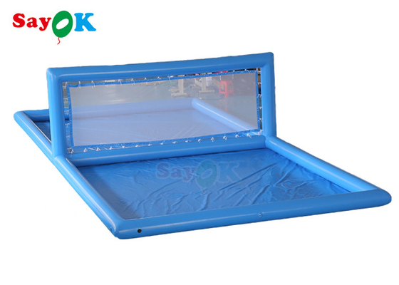 Jeux interactifs de l'eau de PVC de jouets de volleyball de cours de famille de divertissement gonflable de voisinage