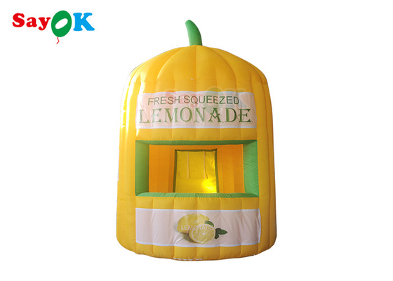 Stand de limonade gonflable de travail de tente extérieure gonflable de tente annonçant avec le ventilateur