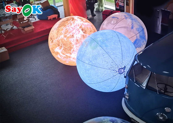 Planète gonflable de la terre géante moulue de ballon pleine impression de 40 pouces