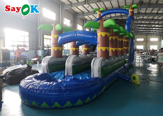 Slide gonflable avec glissière maison gonflable