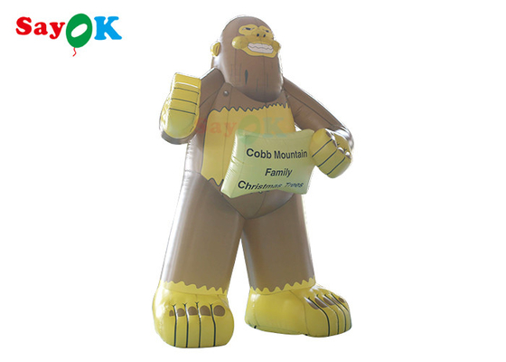 Géant adapté aux besoins du client Gorilla For Commercial Advertising gonflable de taille