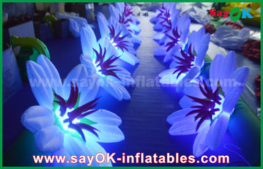 Décoration gonflable de chaîne de fleur/décoration légère gonflable étape de mariage