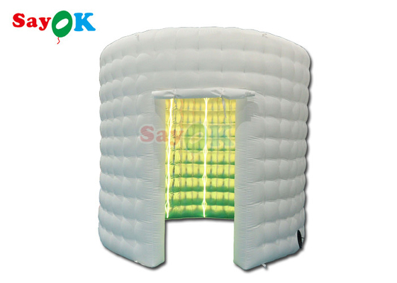 ROHS Photo Booth blanche gonflable Photo Booth murale arrière-plan de selfie