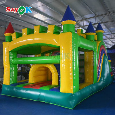 Grande maison gonflable commercialement gonflable à l'extérieur château gonflable gonflable terrain de jeu rebondir et glisser