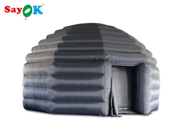 tente gonflable de dôme de planétarium de 5m avec 2 tapis de ventilateurs et de plancher de PVC