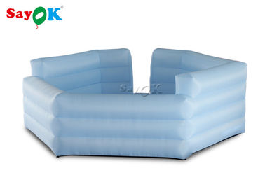 Jeux gonflables gonflables de ventilateur de Gaga Ball Pit With Electric de jeux de sports de tissu d'Oxford pour des enfants
