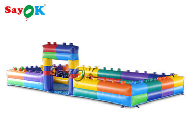 Barrière gonflable imperméable de voiture de butoir terrain de jeu gonflable de jeux d'enfants de grand