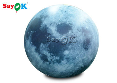 Le yard a mené le ballon gonflable de lune de l'éclairage 3m