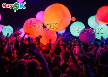 ballons menés gonflables de 1.5m pour la publicité d'événement de partie