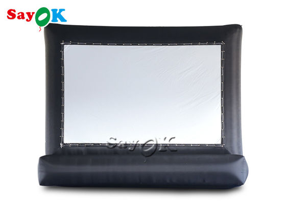 Cinéma gonflable commercial extérieur de projecteur de noir extérieur gonflable d'écran