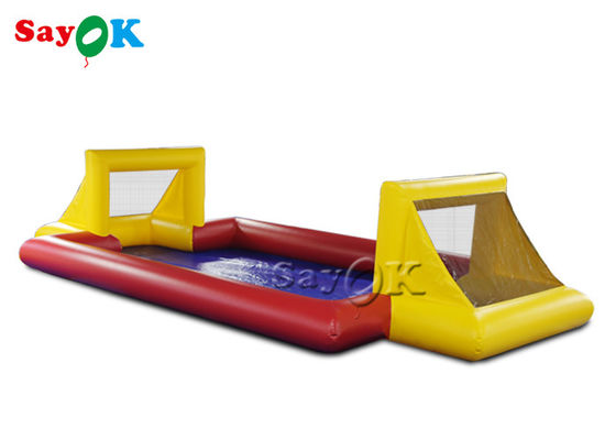 Terrain de football hermétique de PVC de ballon de football de jeu de jeux gonflables interactifs gonflables de sports