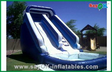 Enormes toboggans gonflables à l' eau en PVC personnalisé mini-bouncer / bouncer gonflable glisser et glisser pour le plaisir de l' eau