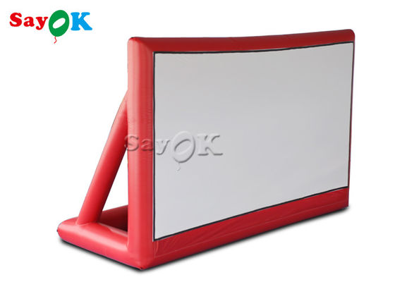 L'écran gonflable de théâtre a adapté le parking aux besoins du client extérieur de voiture de cinéma gonflable de cinéma de PVC de 7.25m 24ft