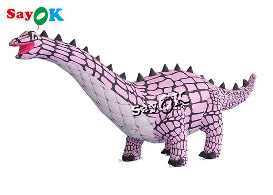 Personnages publicitaires gonflables 1m / 3,3 pieds de hauteur Taille réelle Ankylosaurus dinosaure gonflable avec souffleur pour la décoration de la cour