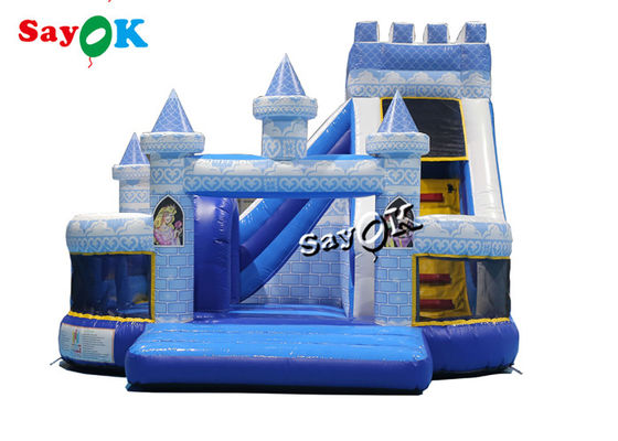 princesse 16.5ft bleue Bouncing Castle Commercial Hhouse sautant gonflable de 5m